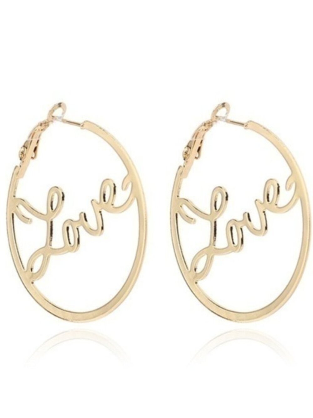 3/$30 💛 Love Hoop Earrings